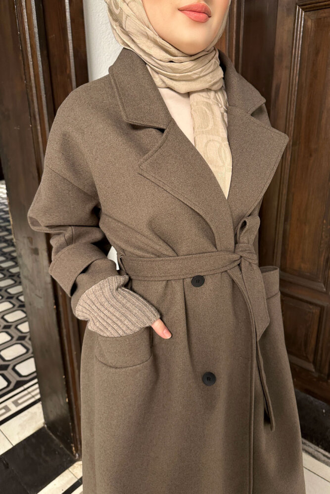 DualArm Kolu Triko Kaban - Kahverengi - 3