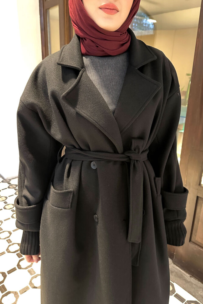 DualArm Kolu Triko Kaban - Siyah - 4