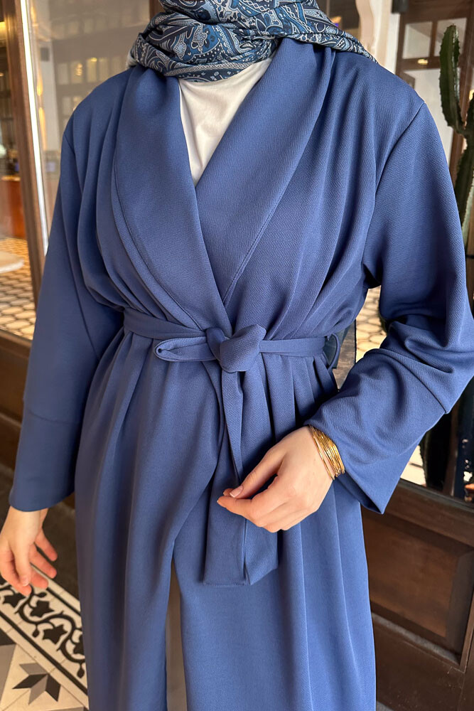 Emily Krep Kap - Lacivert - ENMA (5)