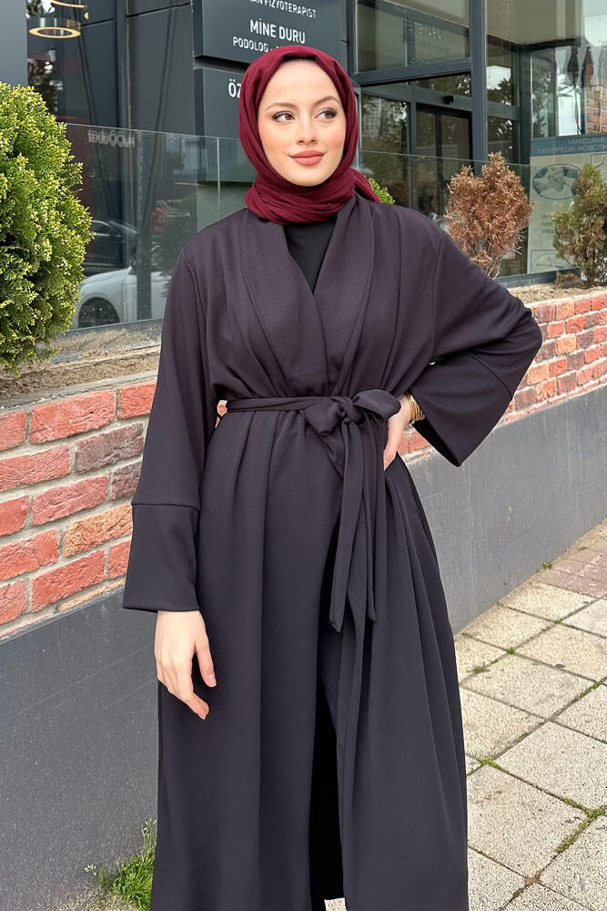 Emily Krep Kap - Siyah - ENMA (1)