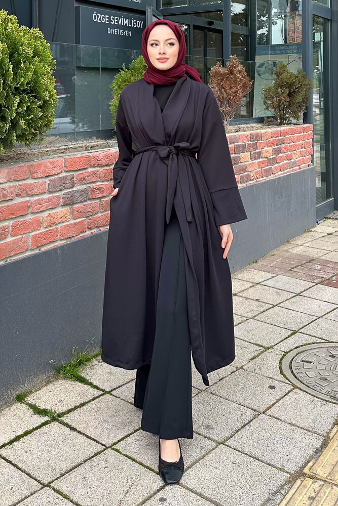 Emily Krep Kap - Siyah - ENMA (3)