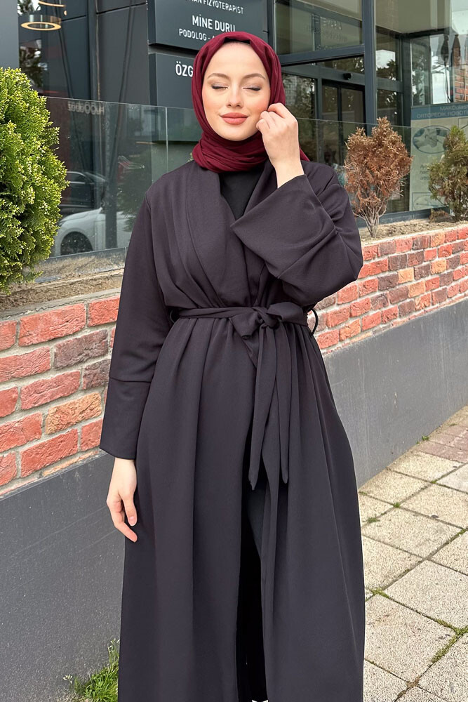 Emily Krep Kap - Siyah - ENMA (4)