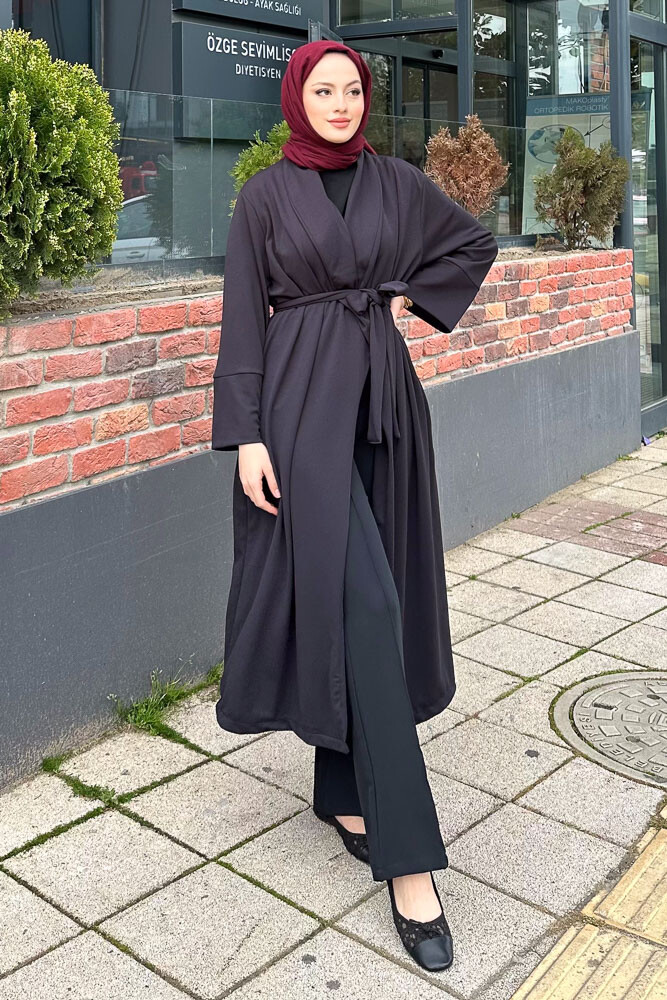 Emily Krep Kap - Siyah - ENMA (2)