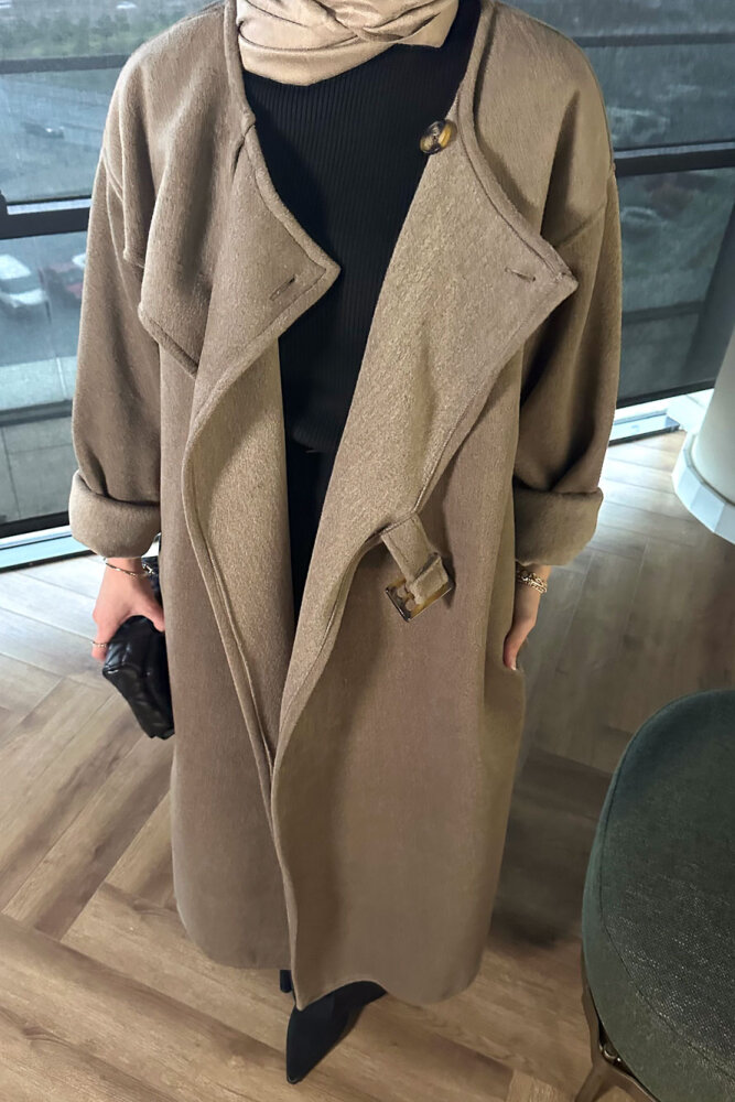 Essential Kemerli Uzun Kaban - Vizon - ALLMİSS (2)