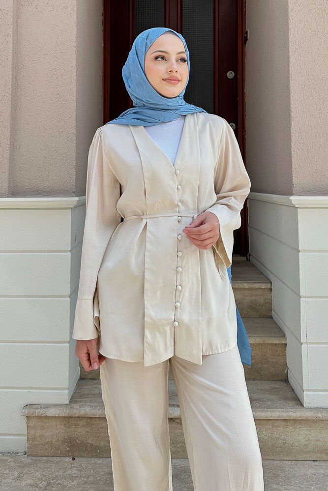 Fa Mulan Takım - Bej - 2