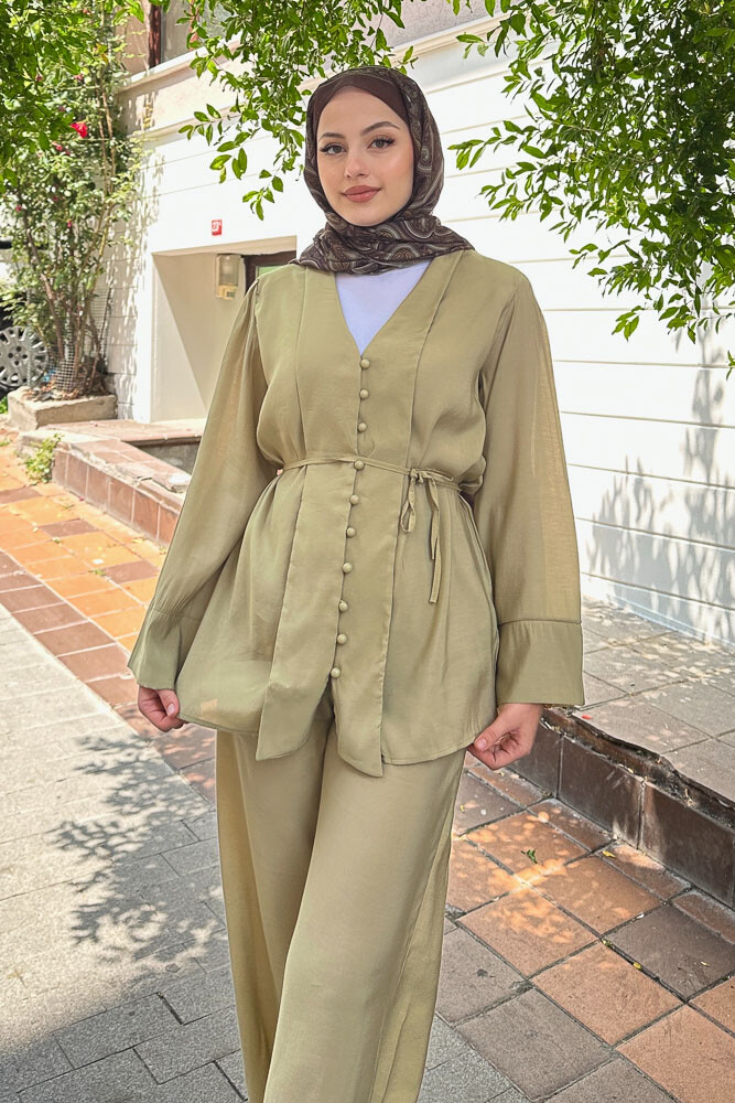 Fa Mulan Takım - Yağ Yeşili - 4