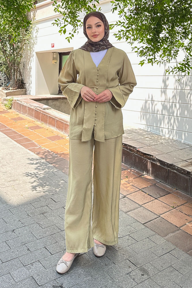 Fa Mulan Takım - Yağ Yeşili - 7