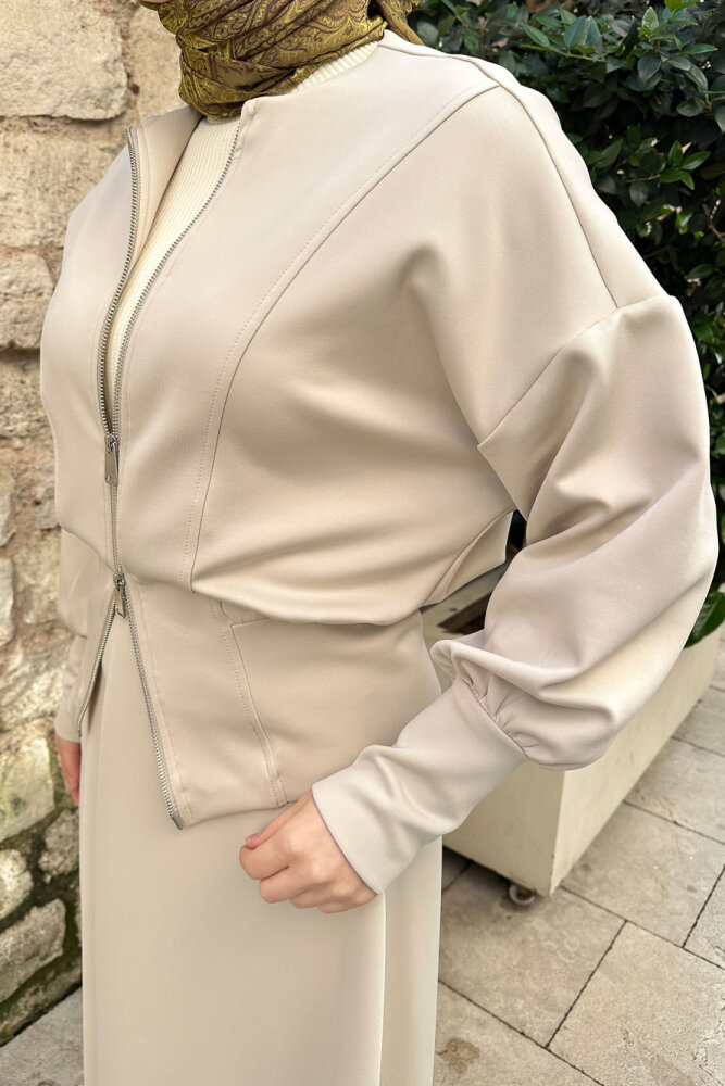 Forté Etekli Scuba Takım - Bej - 3