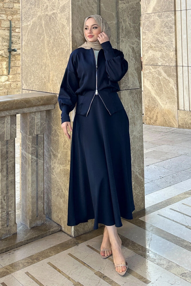 Forté Etekli Scuba Takım - Lacivert - 7