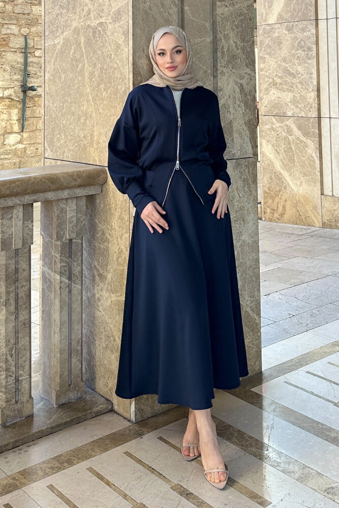 Forté Etekli Scuba Takım - Lacivert - 1