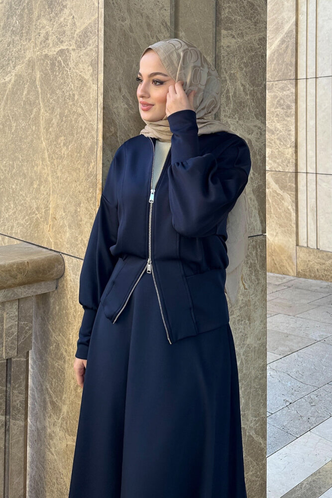 Forté Etekli Scuba Takım - Lacivert - LİNE (4)