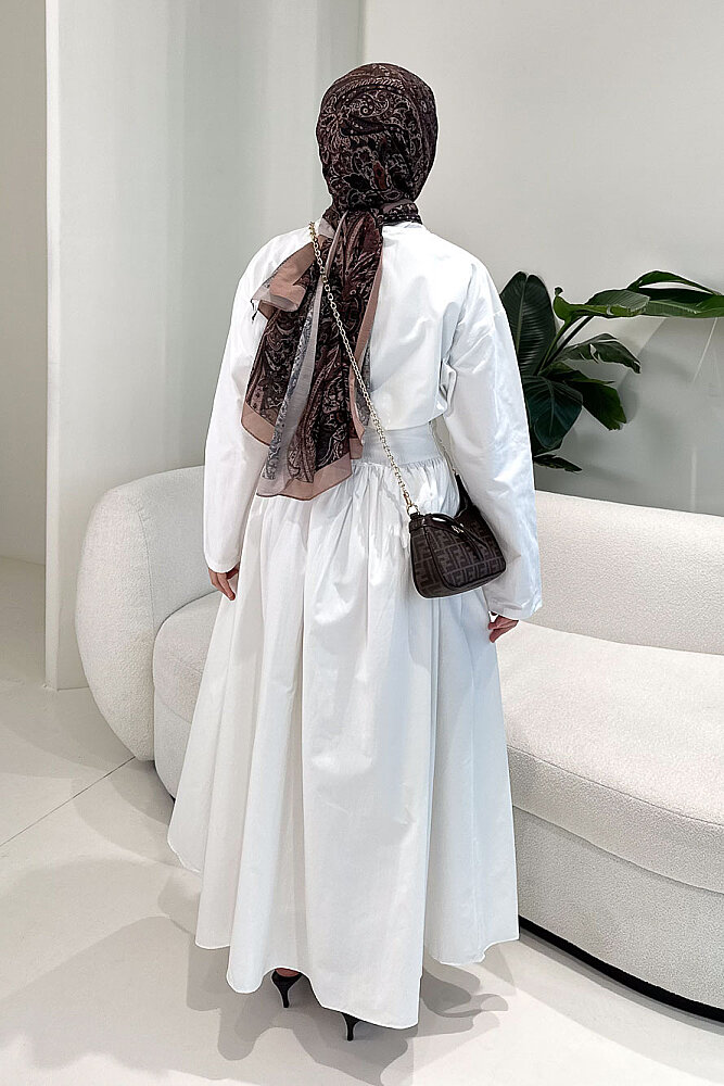 Grace Bolero Etekli Takım - Ekru - ENMA (5)