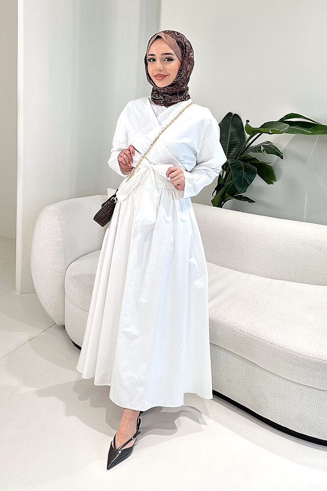 Grace Bolero Etekli Takım - Ekru - 4