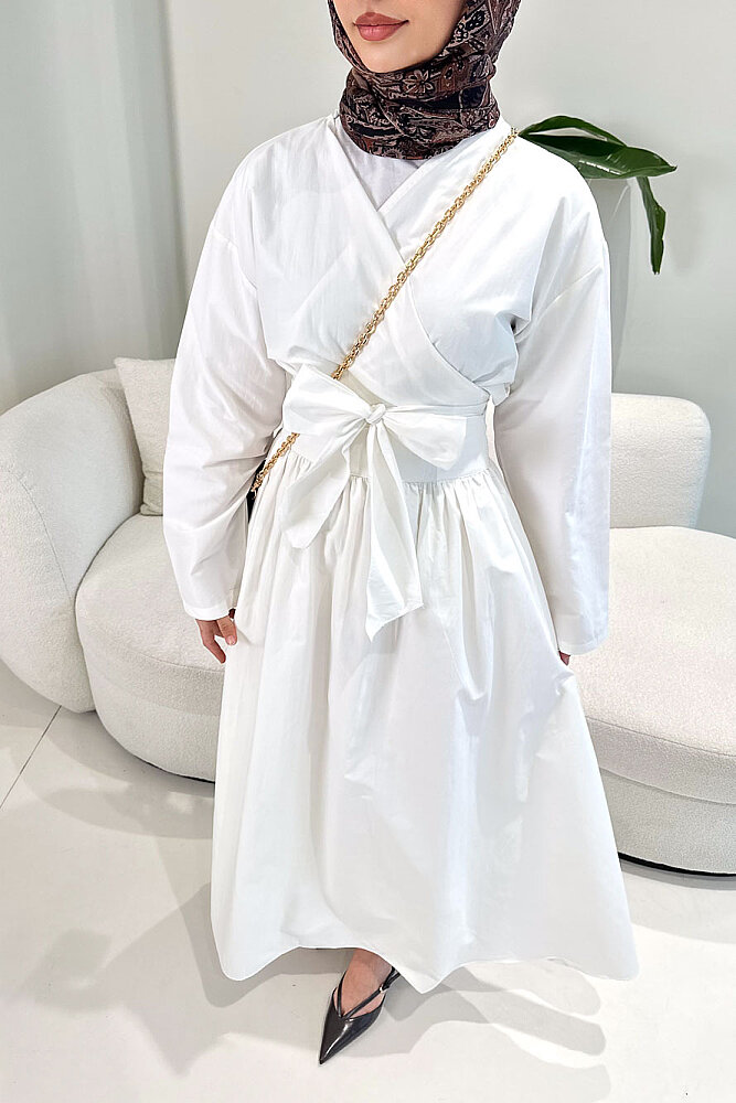 Grace Bolero Etekli Takım - Ekru - 5