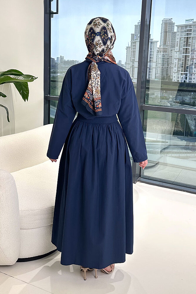 Grace Bolero Etekli Takım - Lacivert - ENMA (4)