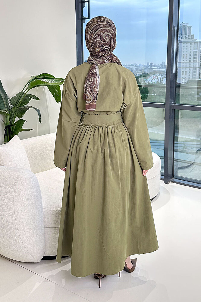 Grace Bolero Etekli Takım - Yeşil - 8