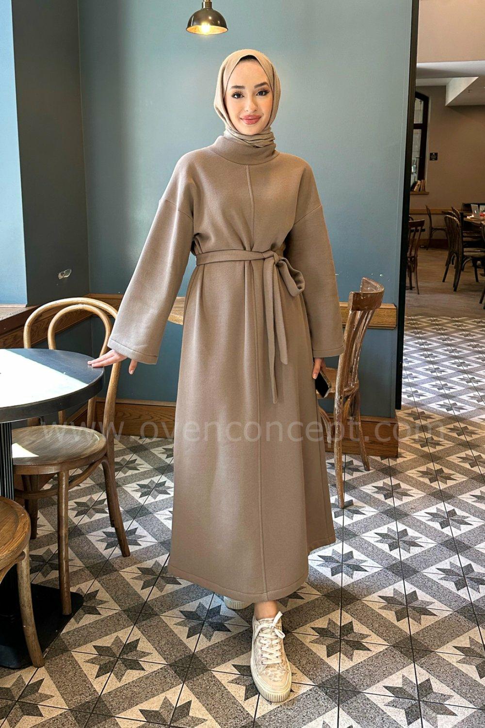 Oversize Uzun Rahat Elbise-Vizon