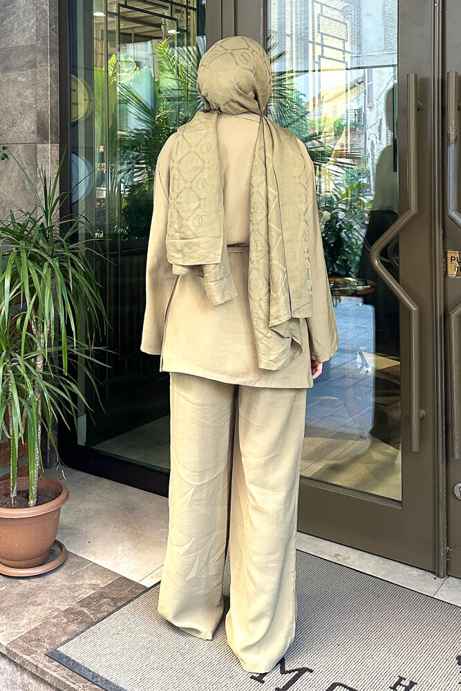 Jill Kimono Takım - Haki - 8