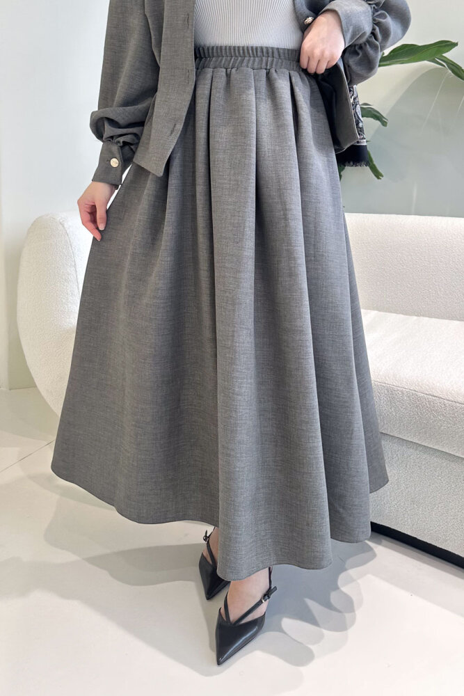 Kael Kemerli Etekli Takım - Antrasit - LİNE (5)