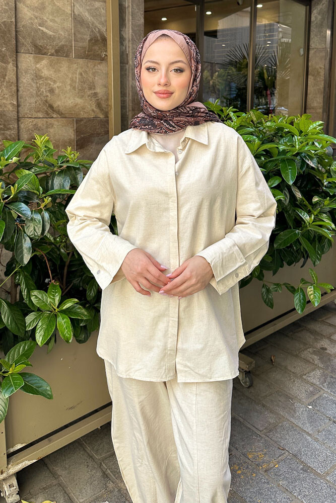 Kit Casey Rahat Takım - Bej - 3