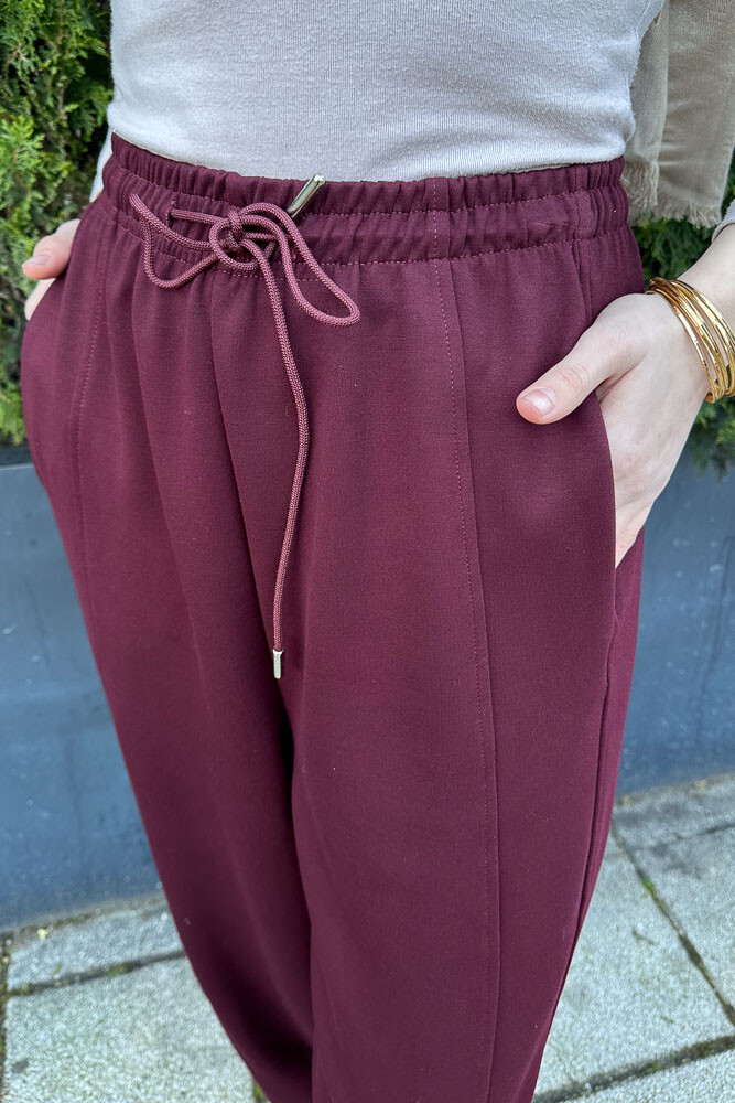 Konik Pantolon - Bordo - İKOL (1)