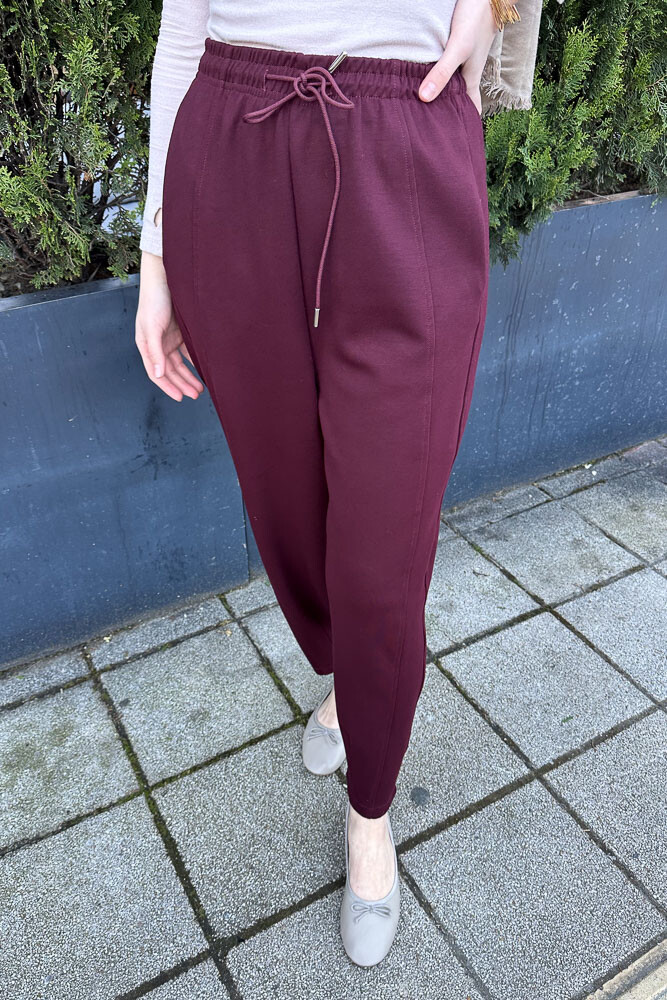 Konik Pantolon - Bordo - İKOL (3)