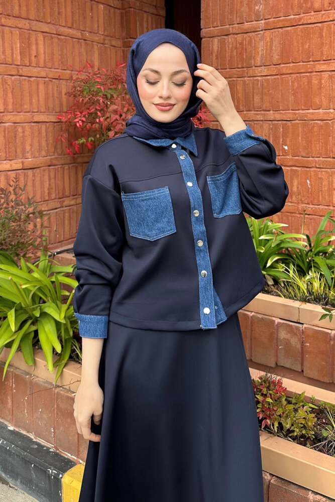 Kot Garnili Scuba Takım - Lacivert - 6