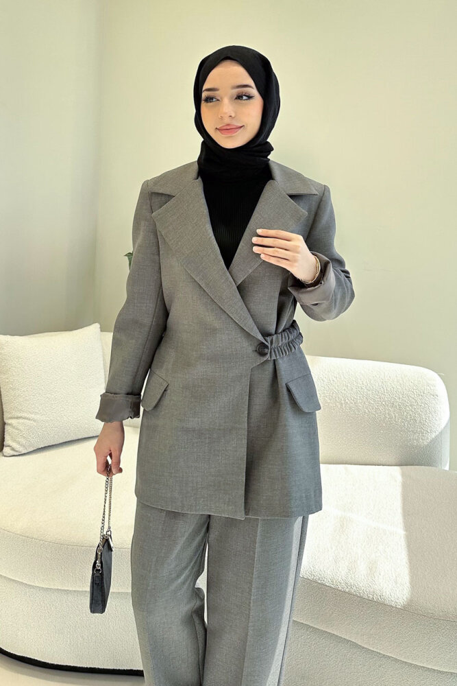 Lior Pantolon Takım - Antrasit - 3