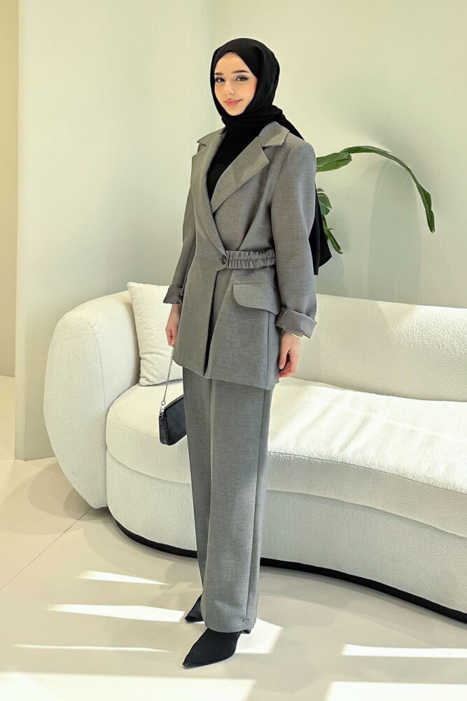 Lior Pantolon Takım - Antrasit - 1