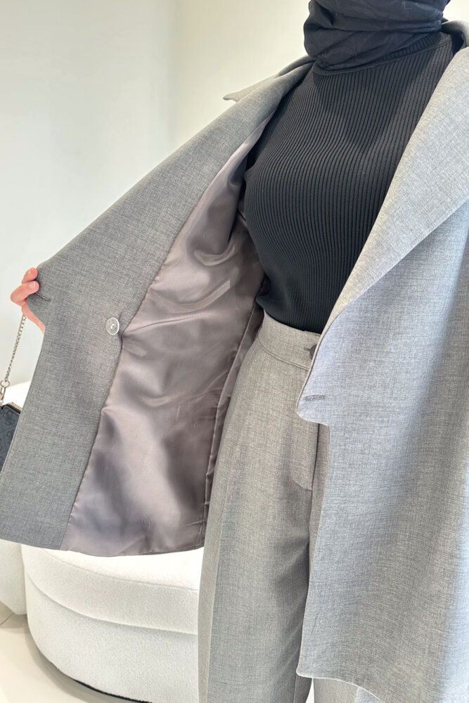 Lior Pantolon Takım - Antrasit - 8