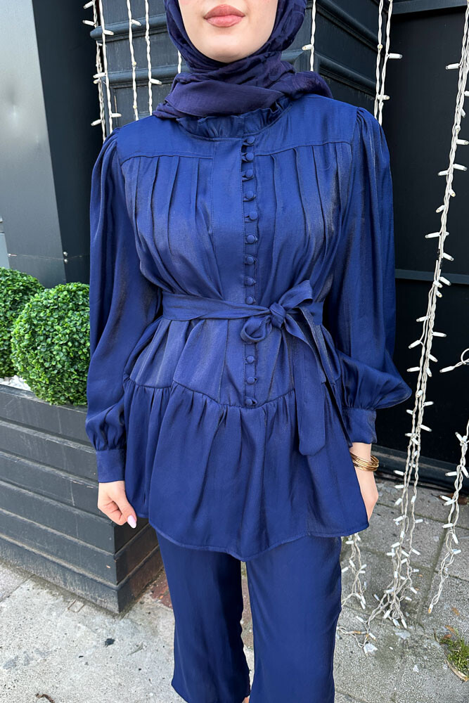 Looney Pırıltılı Takım - Lacivert - HENZA (2)