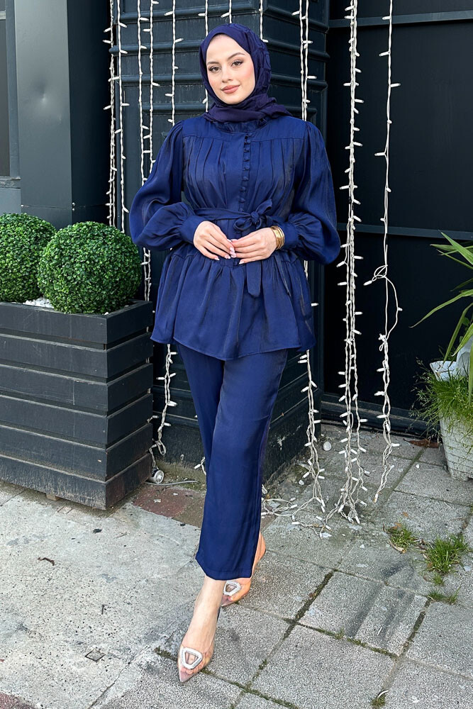 Looney Pırıltılı Takım - Lacivert - HENZA (4)