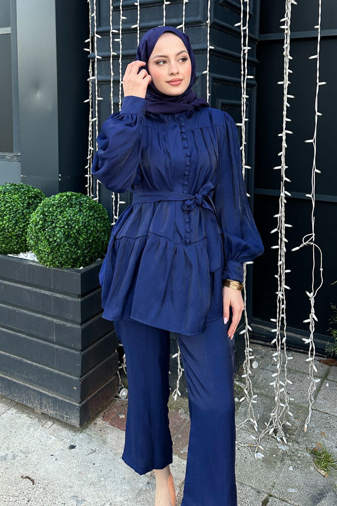 Looney Pırıltılı Takım - Lacivert - HENZA (5)