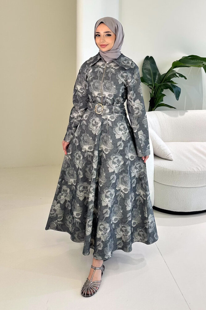 Luce Batik Desen Etek Takım - Siyah - HEWES (0)