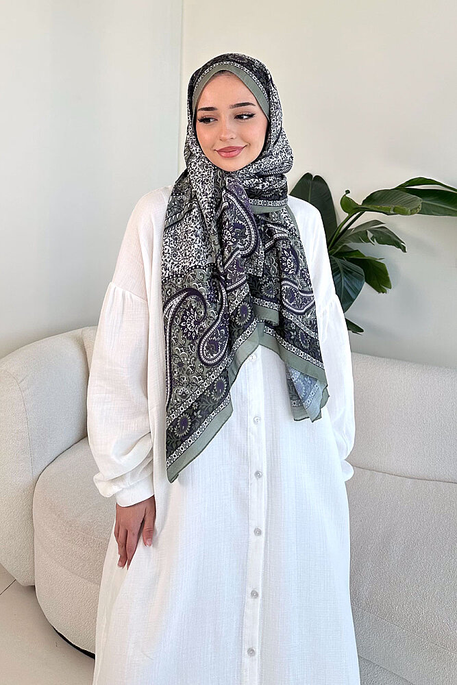 Meliora Müslin Tam Boy Düğmeli Elbise - Ekru - ALLMİSS (1)