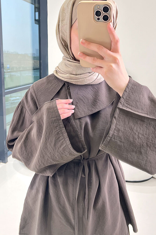 Taylan Mendil Yaka Pantolon Takım - Haki - 7