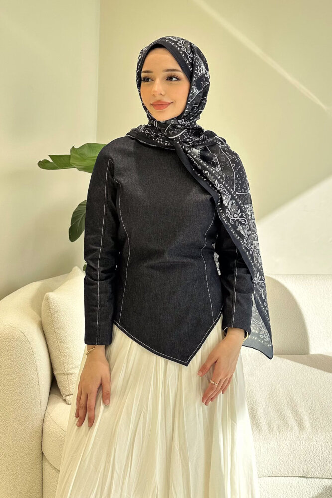 Mirel Kot Parçalı Vual Takım - Lacivert - 4