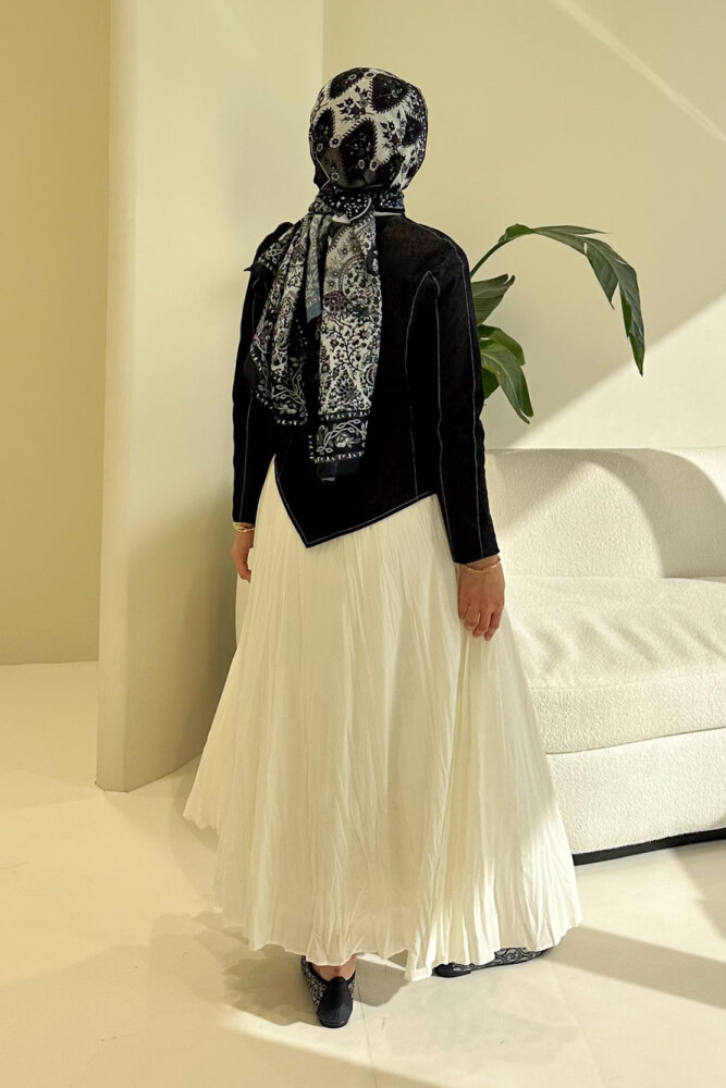 Mirel Kot Parçalı Vual Takım - Lacivert - 8