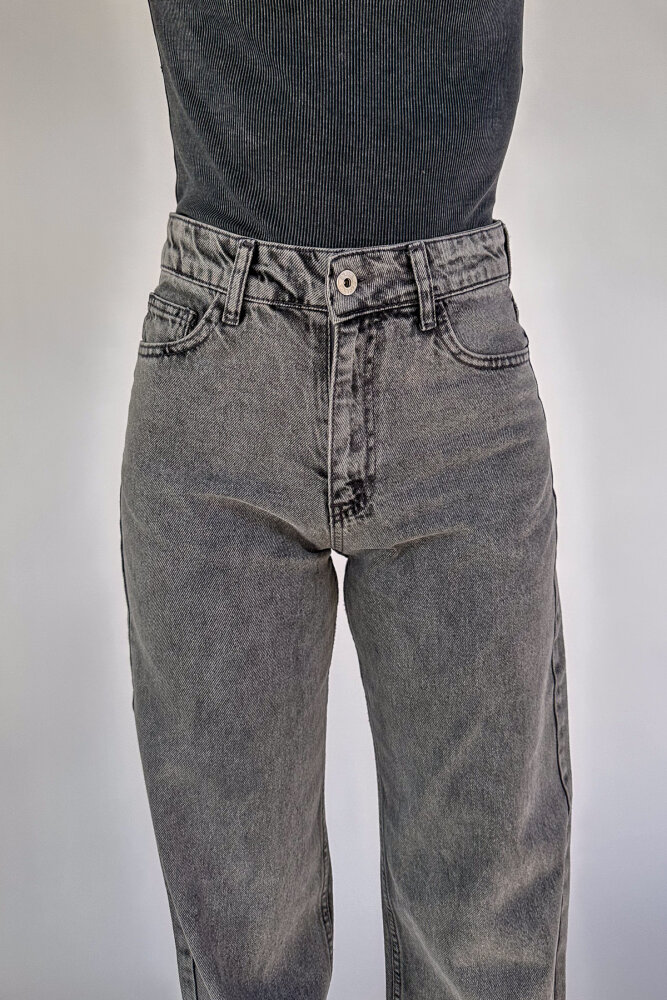 Mona Wideleg Jean - Füme - 2