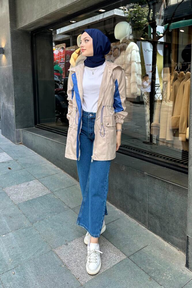 Mua Yağmurluk - Mavi - HENZA (3)