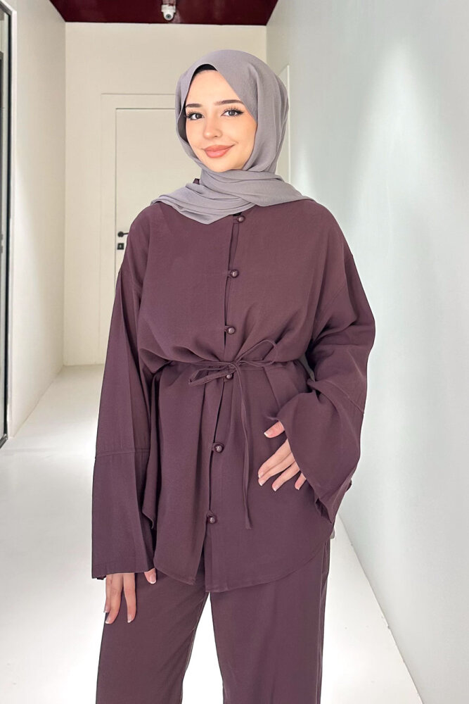 Muana Bağcıklı Takım - Mürdüm - ENMA (3)