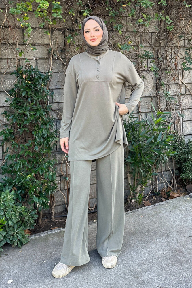 Noré Çıtçıtlı Spor Takım - Haki - 2