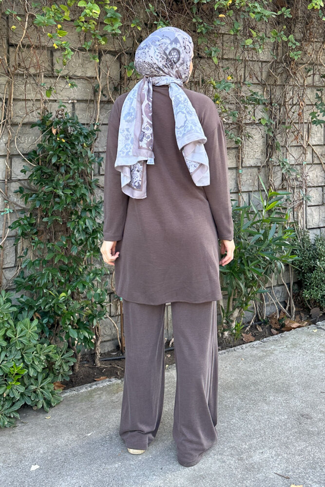 Noré Çıtçıtlı Spor Takım - Kahverengi - 7