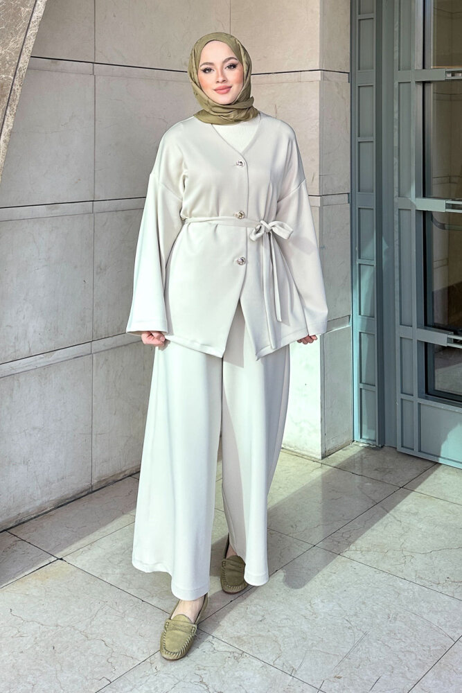 Opal Scuba Takım - Bej - 1