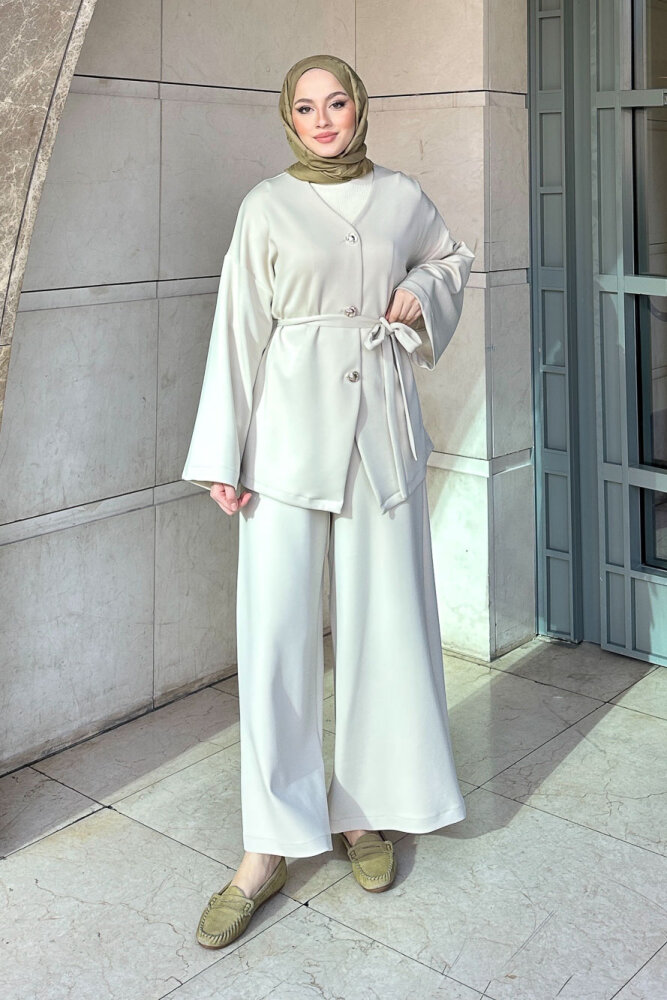 Opal Scuba Takım - Bej - LİNE (4)