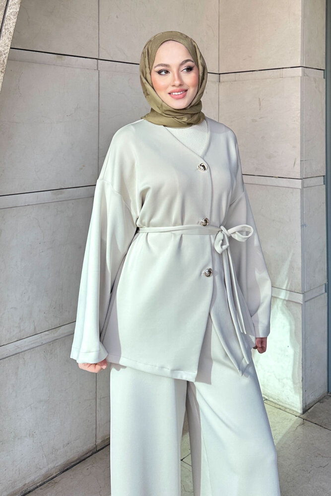 Opal Scuba Takım - Bej - 6