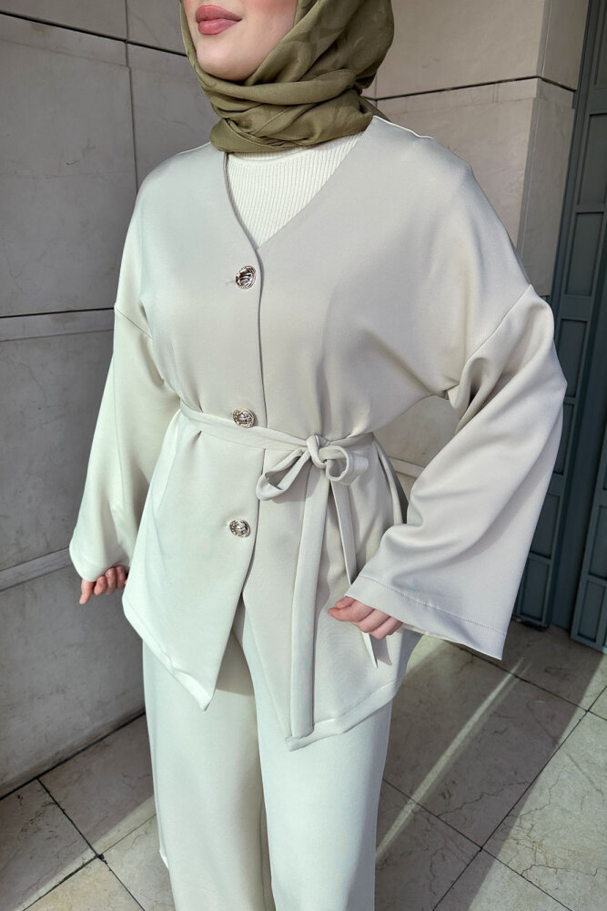 Opal Scuba Takım - Bej - 3