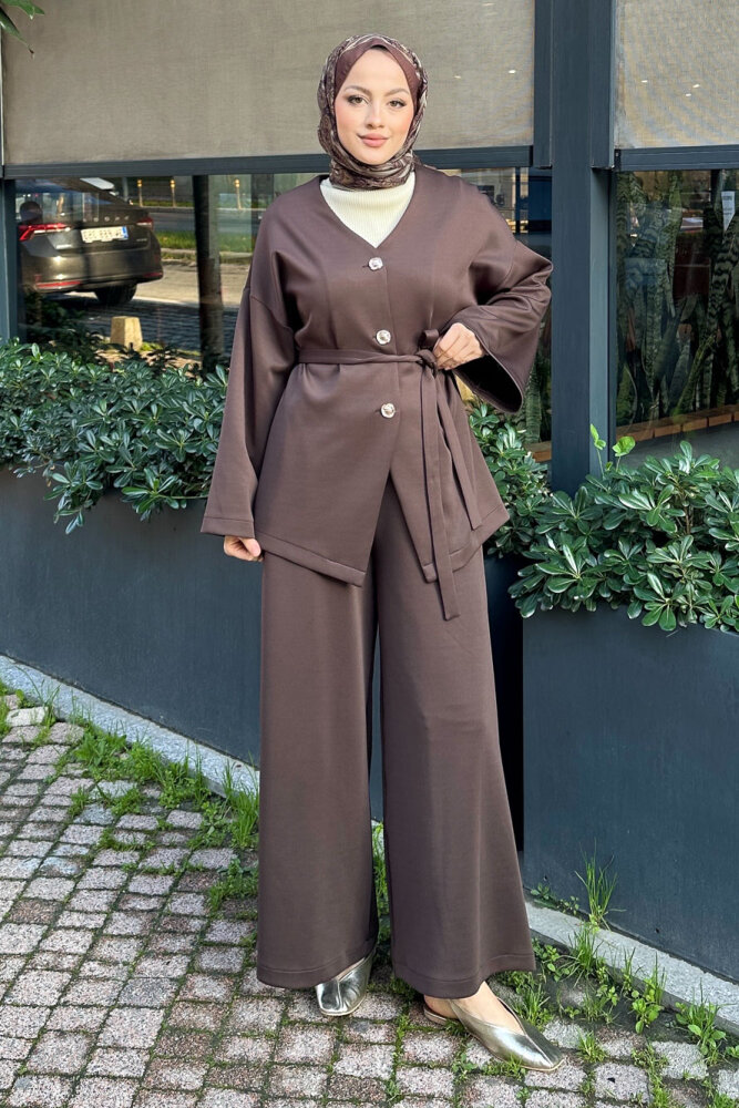 Opal Scuba Takım - Kahverengi - LİNE (0)