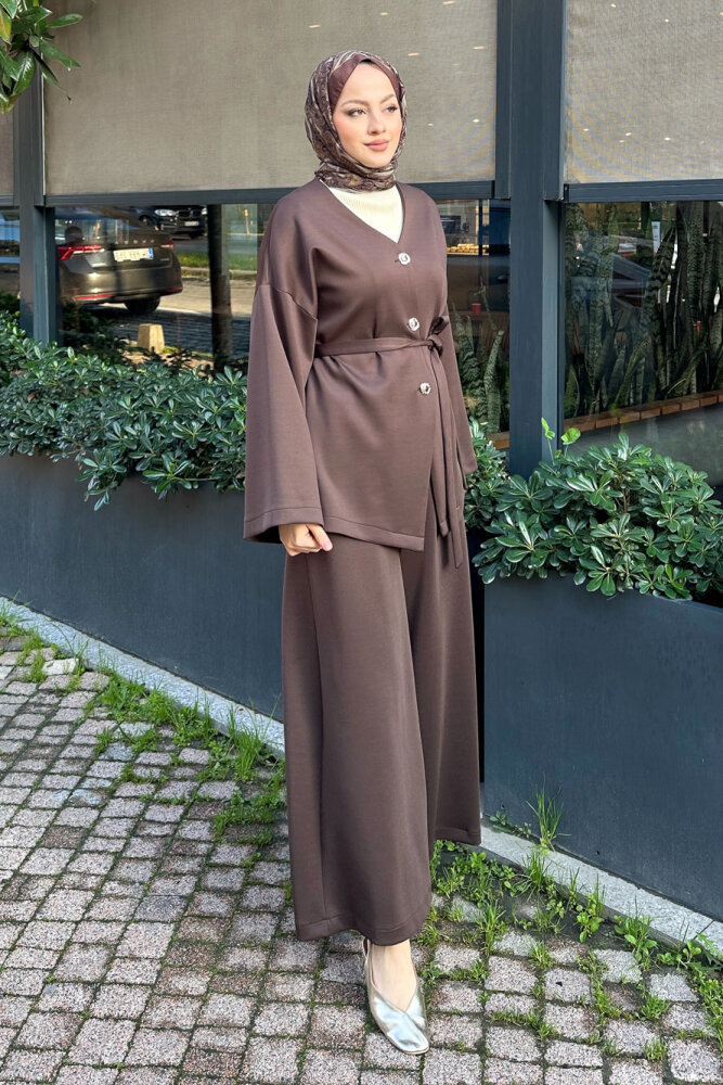 Opal Scuba Takım - Kahverengi - 2