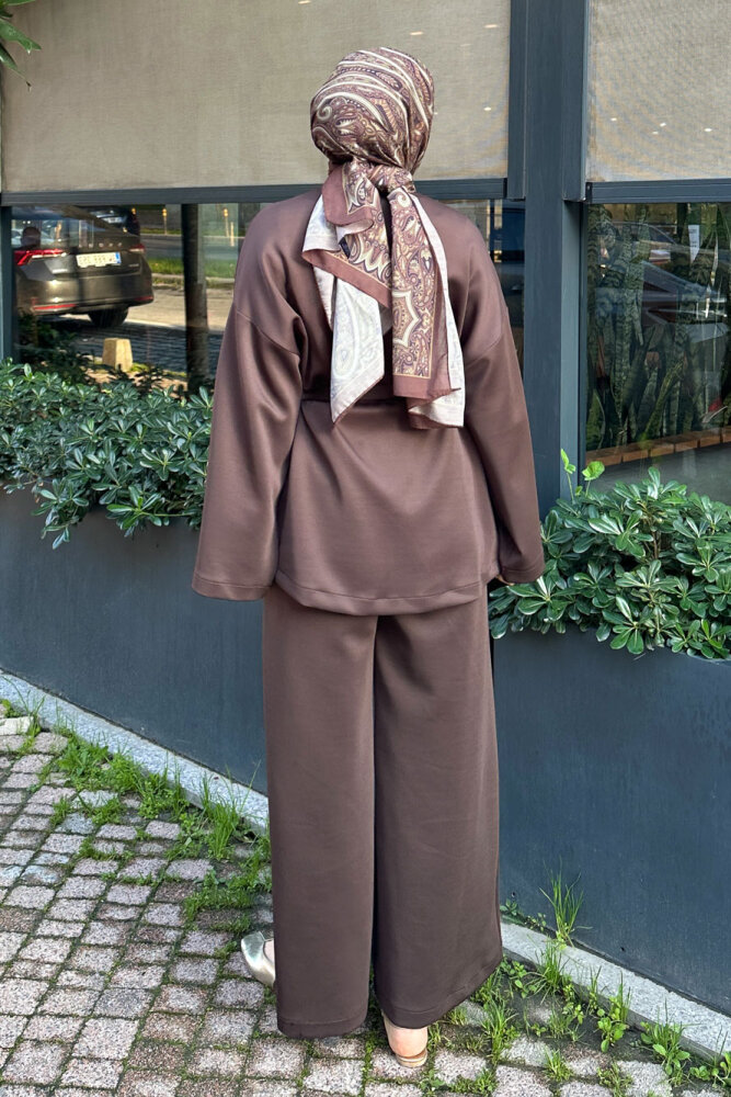 Opal Scuba Takım - Kahverengi - 8